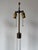 1980s Italian Vintage Lucite & Brass Floor Lamps – A Pair For Sale - Image 10 of 18