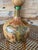 Vintage Florentia Italian Leather Wrapped World Map Liquor Decanter For Sale - Image 10 of 12