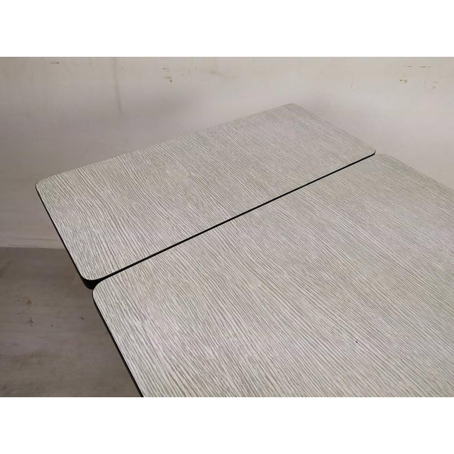 Vintage Formica Extentable Table, 1960s For Sale - Image 4 of 18