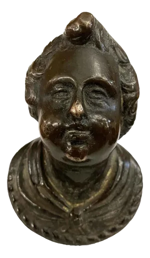Antique Bronze Bust, 1600