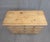 Antique English Edwardian Natural Pine Chest of Drawers With Blue French Line For Sale In Denver - Image 6 of 6