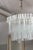 Glass 1960s Venini Style Murano Glass "Wedding Cake" Chandelier, Italy For Sale - Image 7 of 12