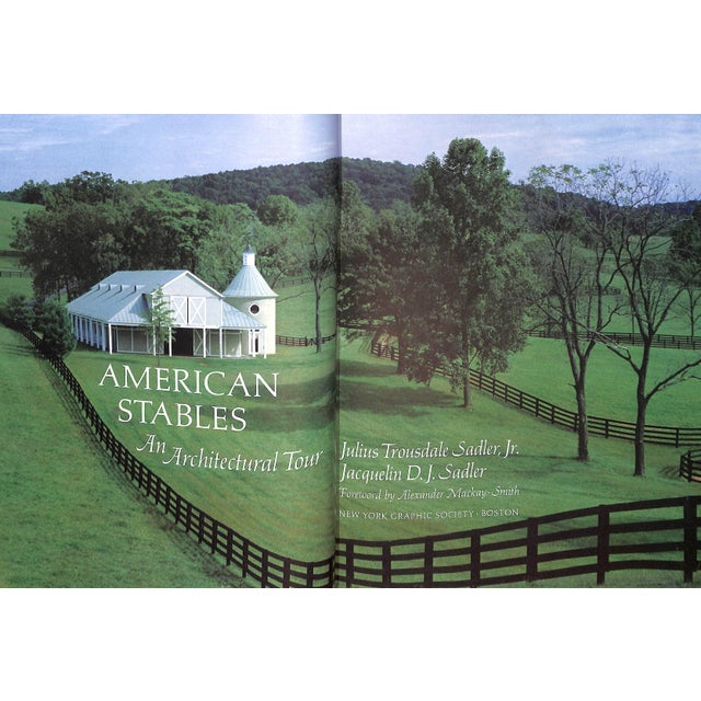 "American Stables an Architectural Tour" 1981 Sadler, Julius Trousdale, Jr and Jacquelin d.j. For Sale - Image 9 of 11