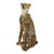 Carlos Alberto (Mexican, 1983-) Paper Mache Cheetah Sculpture For Sale