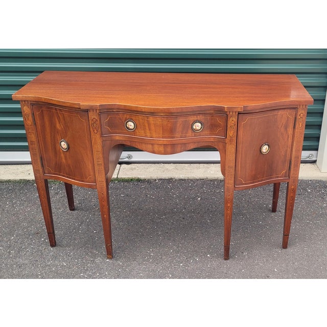 Hepplewhite Style Americana 1920s Vanity For Sale - Image 13 of 16