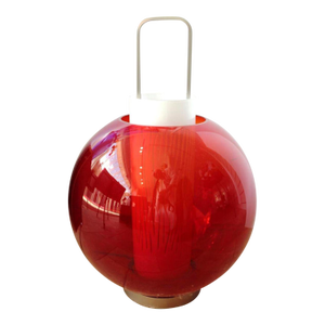 Barovier & Toso - Red Lanterna Lamp by Barovier & Toso