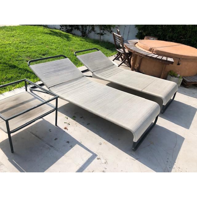 Vintage Walter Lamb Brown Jordan Patio Furniture 5 Pieces Chairish