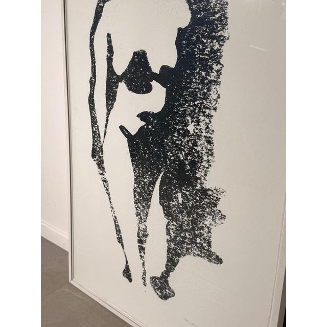 Modern Maurits Van Saene, Nude Figurative Composition, 20th Century, Lithograph, Framed For Sale - Image 3 of 7