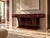 Elegant Italian console dating from the 1940s, attributed to Osvaldo Borsani, distinguished by its strongly architectural...