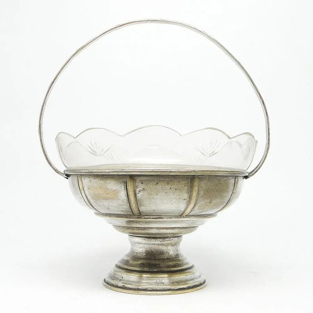 Art Nouveau Basket, Germany, 1890s For Sale - Image 10 of 10