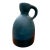 Ruscha Keramik 312 Fat Lava Vase Blue Black Kurt Tschörner West Germany For Sale