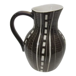 Mid Century 1960s Kaj Franck Cubist Designed Pitcher for Arabia of Finland