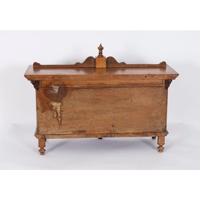 Antique Victorian Walnut Table Top Collectors Cabinet, 1840s For Sale - Image 18 of 18