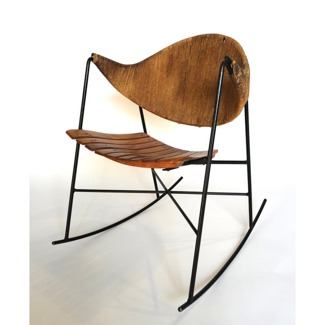 Mid 20th Century 1950 Rocking Chair by Arthur Umanoff For Sale - Image 5 of 12