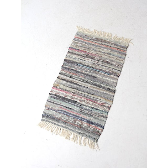 Textile Vintage Farmhouse Rug For Sale - Image 7 of 8