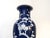 Chinese Cobalt Blue and White Vintage Prunus Balaster Form Vase For Sale - Image 3 of 10