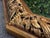 Vintage Italian Carved Fruit & Foliage Octagonal Mirror For Sale - Image 4 of 12