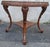 1970s Custom-Made Hand-Carved Burl Ash Regency Style Center Table, 1970 For Sale - Image 5 of 12