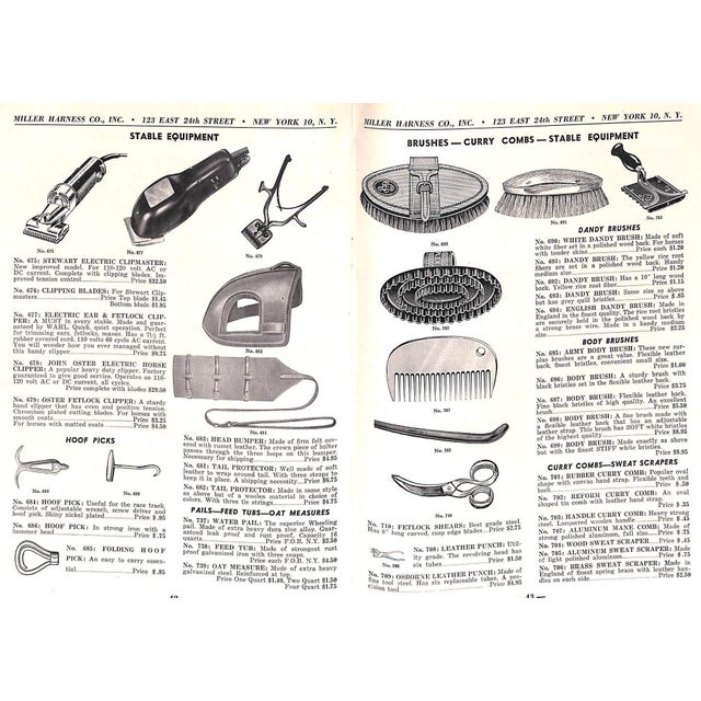 "Miller Harness Company Catalogue No. 55" 1948 For Sale - Image 9 of 12