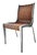 Prototype Chair in Metal and Wicker by Alfredo Arribas, 1980s For Sale