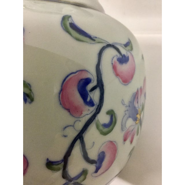 Vintage Chinese Porcelain Vase For Sale - Image 10 of 13