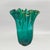 Italian Emerald Green Murano Blown Glass Vase from Maestro Del Vetro For Sale - Image 9 of 9