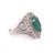 Diamond Emerald Ring 7.50 TCW 18 Karat GIA Certified, Size 6.5 For Sale - Image 10 of 10