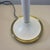 Cream Fabric & Gilded Iron Table Lamp For Sale - Image 6 of 6