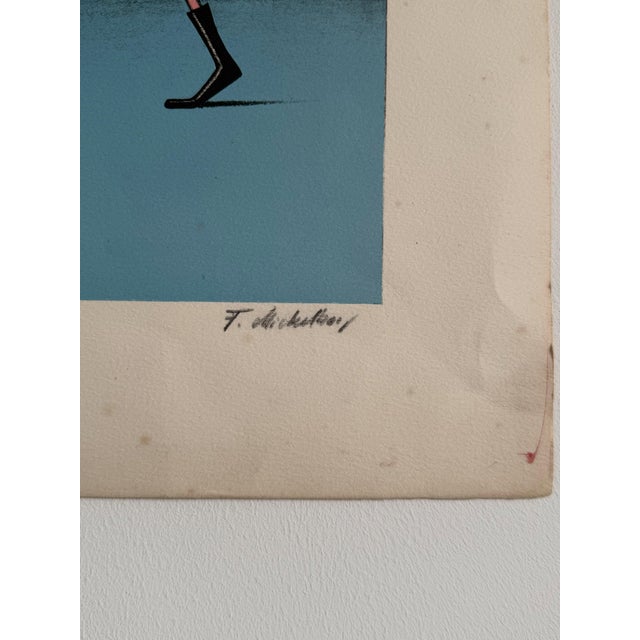 Finn Mickelborg, Surreal Figures, 2000s, Lithograph For Sale - Image 3 of 6