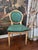 Vintage Louis XVI Malachite Side Chair For Sale - Image 4 of 10