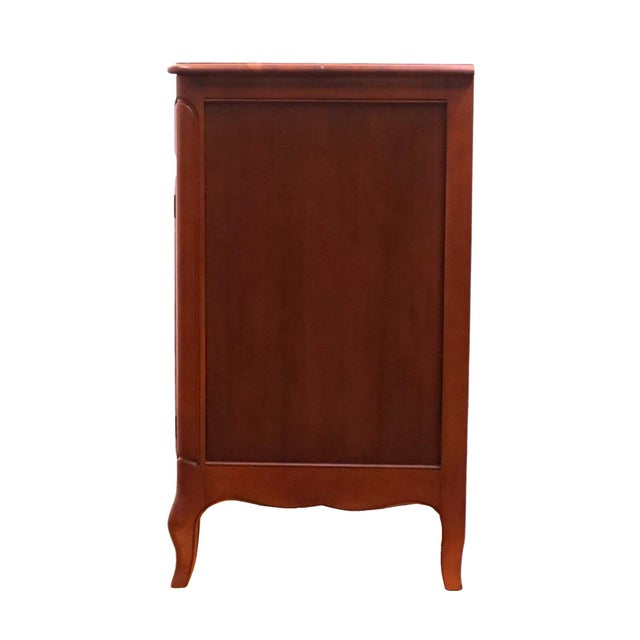 Drexel Furniture Alsace Group Solid Cherry French Provincial Style 50" Buffet 3703-3 For Sale - Image 12 of 15