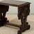 Wood Renaissance Style Marble Top Carved End Table ~ Side Table For Sale - Image 7 of 18