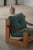 1970s Swedish Modern Pine Lounge Chairs with Leather Armrests, 1970s, Set of 2 For Sale - Image 5 of 18