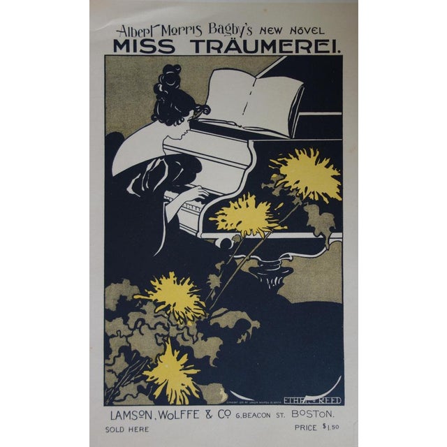 Miss Träumerei (Plate 99) Original color lithograph on fine vellum Signed in the plate Dimensions 40 x 28 cm Lithograph...