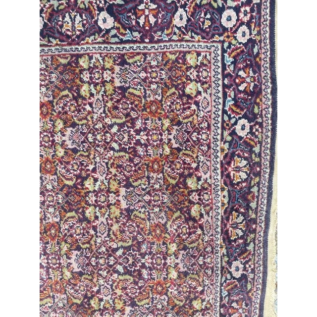 1980s Small Indian Punjab Rug For Sale - Image 5 of 13