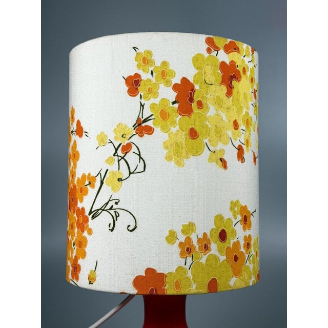 Mid-Century Space Age Table Lamp in Glass, 1970s For Sale - Image 10 of 17