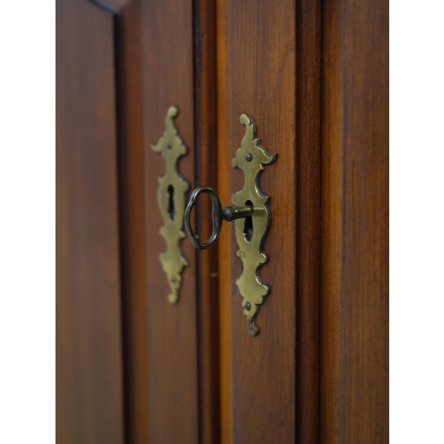 Henkel Harris Cherry Flip Top Bar Cabinet For Sale - Image 14 of 18