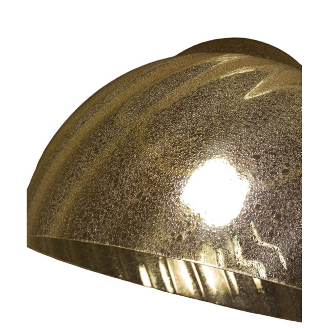 Murano Glass Chandelier in Amber Color from Mazzega, 1970s For Sale - Image 9 of 17