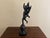 Bronze Late 20th C. Decorative Crafts Bronze-Finish Winged Putto Sculpture For Sale - Image 8 of 11