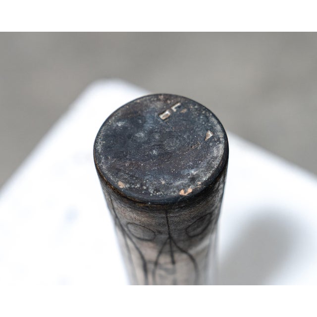 Ceramic Ceramic Soliflore Vase by Jacques Pouchain for Atelier Dieulefit, 1950s For Sale - Image 7 of 8