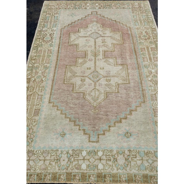 Turkish Vintage Anatolian Rug 4' x 6'5" #17115 Explore a curated collection of hallway runners, wool rugs, and handmade...