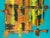Textile Modern Abstract Painting on Canvas, Signed, 21st Century, France For Sale - Image 7 of 8