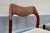 Model 71 Chairs in Walnut and Hallingdal Wool by Niels Otto Møller for J.L. Møllers, 1960s, Set of 4 For Sale - Image 10 of 14