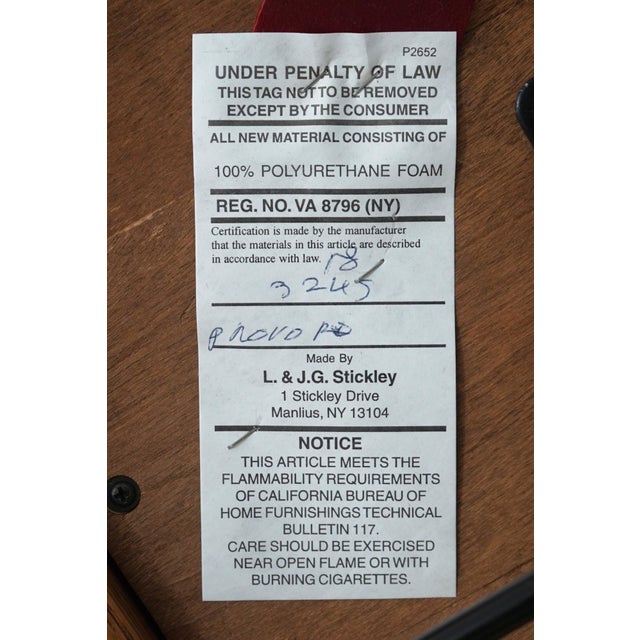 Stickley Mission Oak Leather Office Chair For Sale - Image 18 of 18