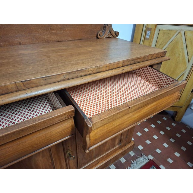 English Sideboard in Mahogany with Shelf, 1800 For Sale - Image 18 of 18