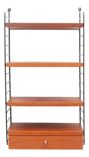 String Wall Shelf from Kajsa & Nisse Strinning, 1950s