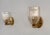 Art Deco Italian Brass and Murano Glass Wall Lights, 1990s, Set of 2 For Sale - Image 3 of 13