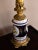 Louis XV Style Bronze and Porcelain Table Lamp For Sale - Image 3 of 8