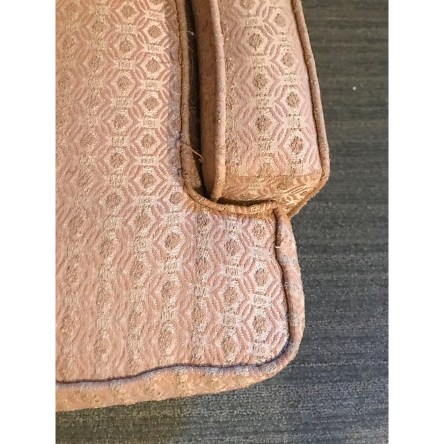 MidCentury Modern Pale Pink Accent Chair Chairish