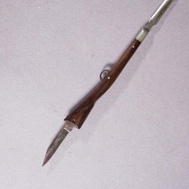 Antique Rifle-Form Letter Opener and Folding Pocket Knife Ca. 1900 For Sale - Image 9 of 9